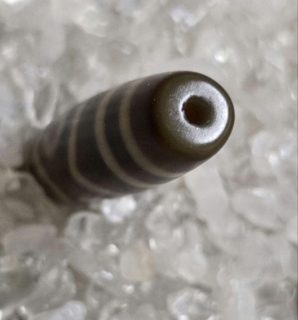 063　天珠　正統派　三眼天珠　dzibeads！