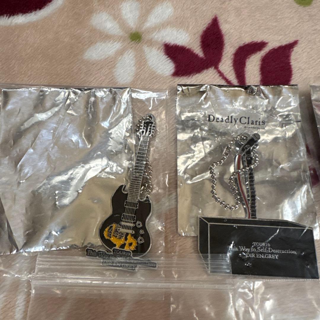 dir en grey 楽器 キーホルダー シルバー