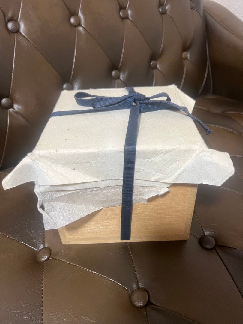 萩文茶碗　番浦史郎　茶道具　50万円で購入当時の領収書あり