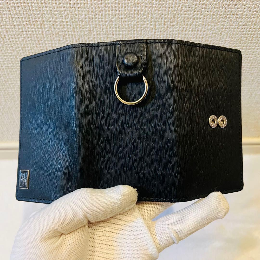 【未使用に近い】PORTER ポーター カレント 4連キーケース ブラック