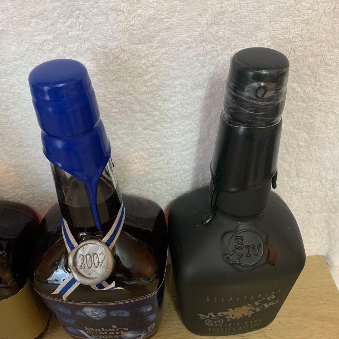 古酒　メーカーズマーク4種