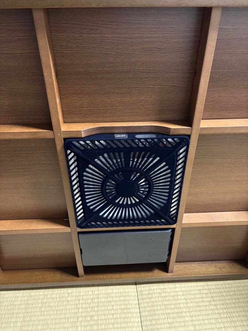 ダークブラウン 長方形 こたつ 約150cm x 90cm