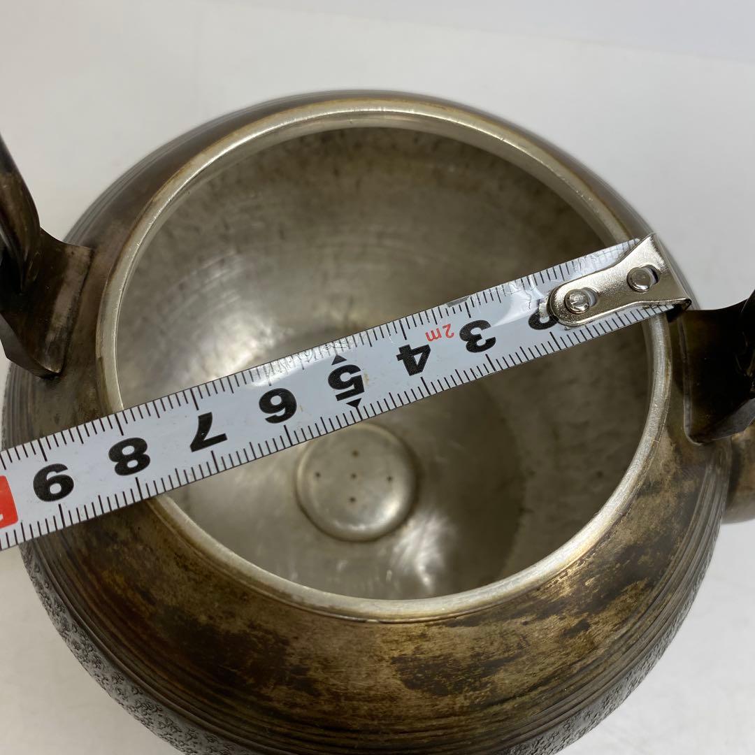 純銀刻印　銀瓶 402g トウオ　東さ7-0330☆2F