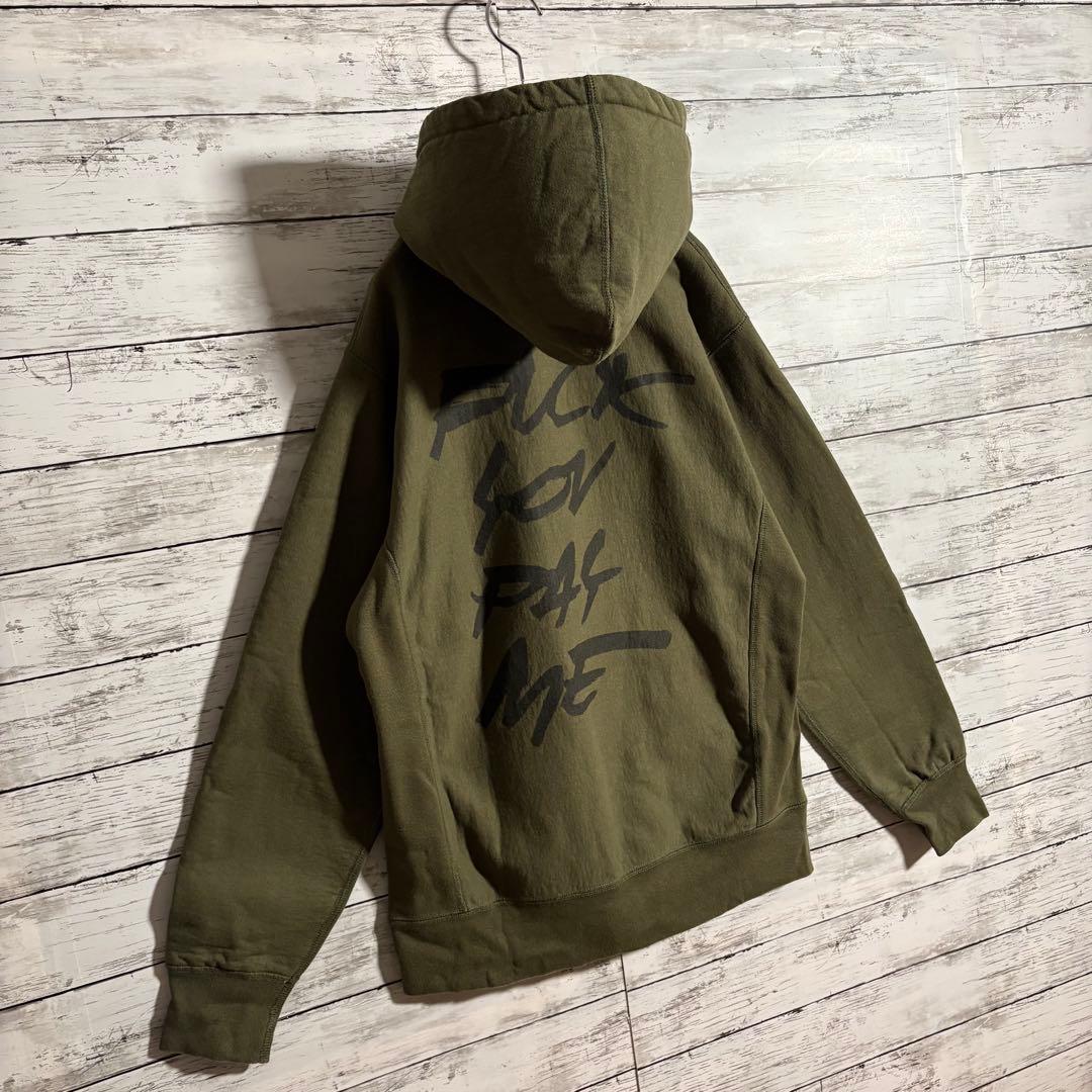 【激シブ】Supreme Futura Logo Pullover パーカー M