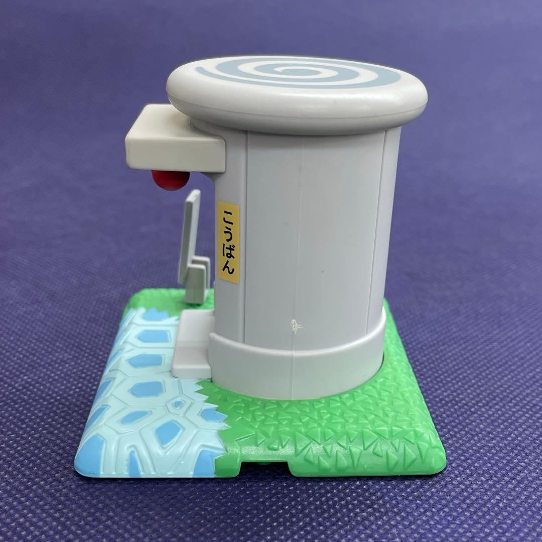 どうぶつの森　森をつくろう！H-5 森の交番 おまわりさん ミニチュア　レア