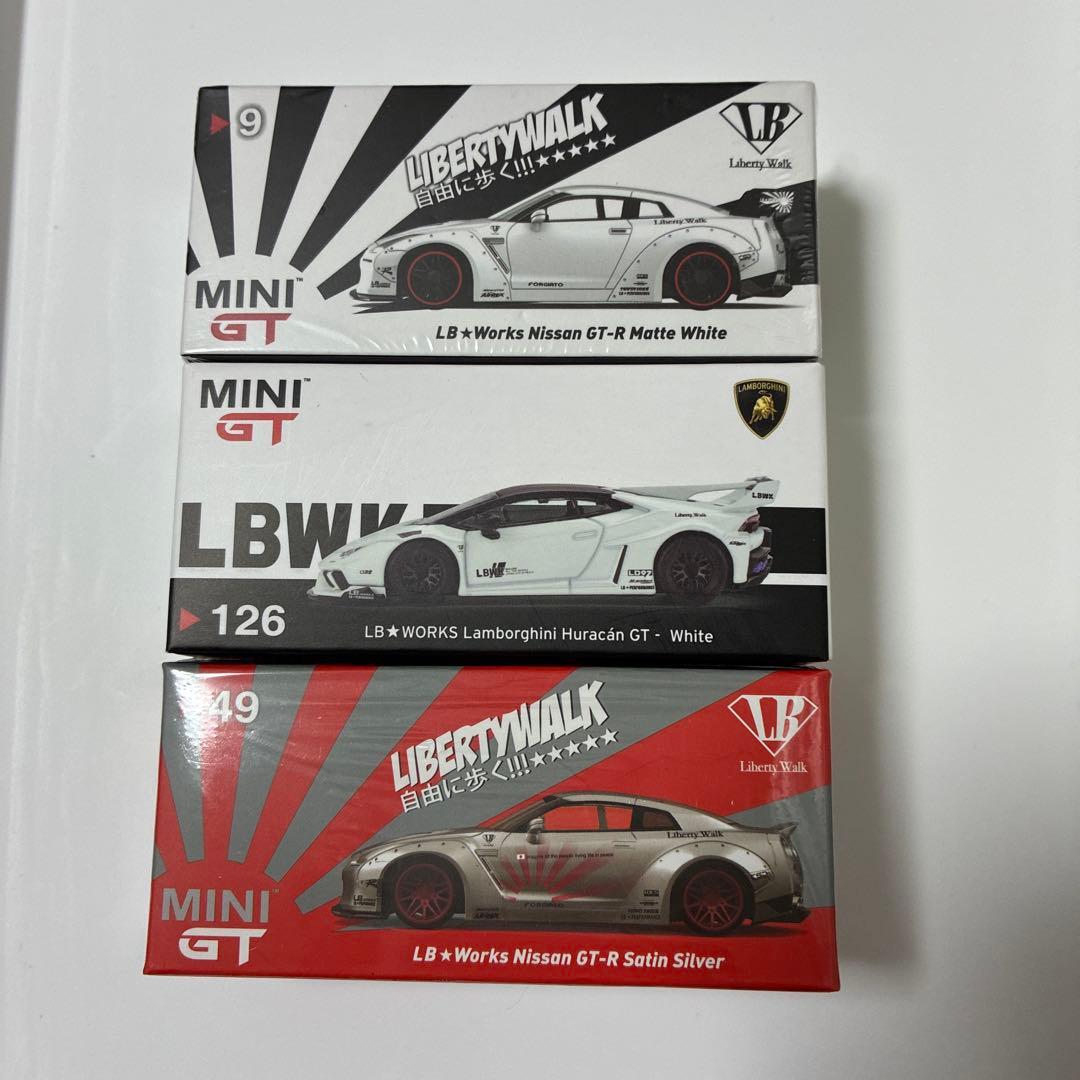 ミニカー 3台セット LB★Worksシリーズ