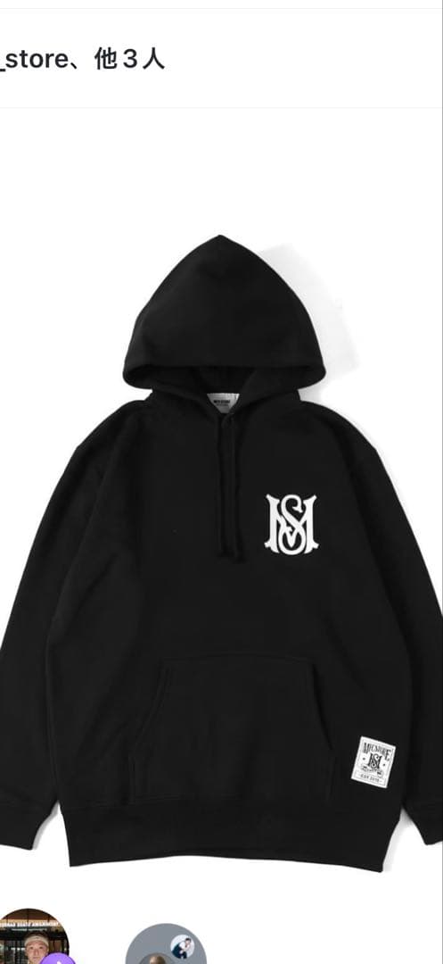 浜崎あゆみ　MFC STORE フーディー　パーカー　ブラックS サイズ仙台限定