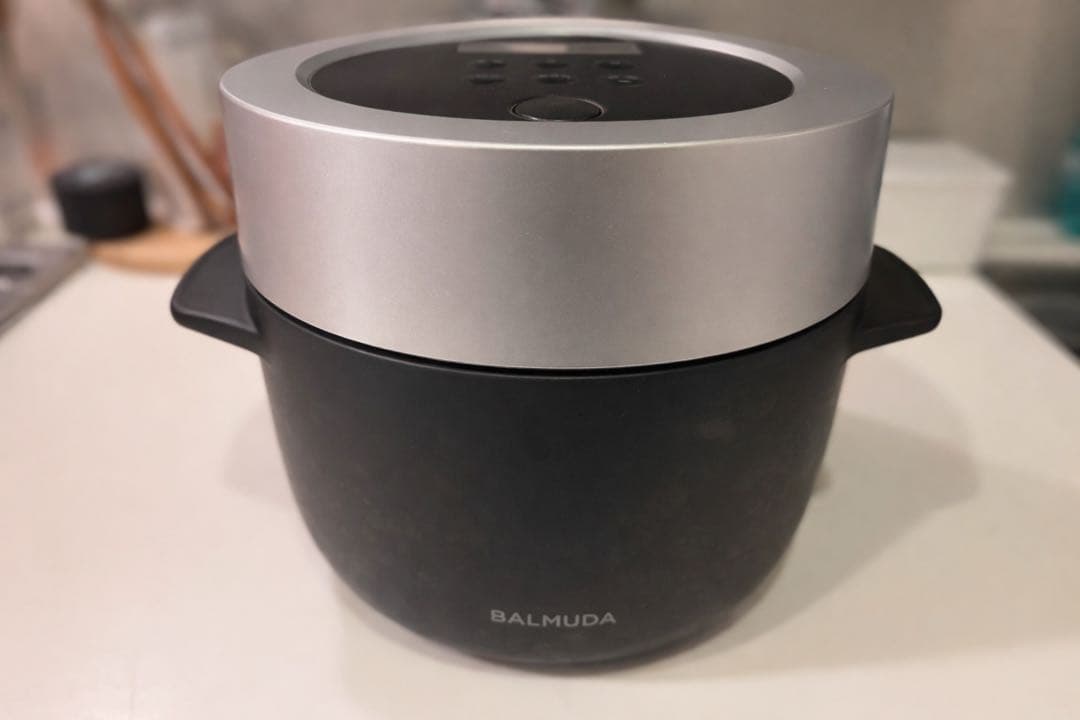 BALMUDA K03A-BK 3合炊き炊飯器