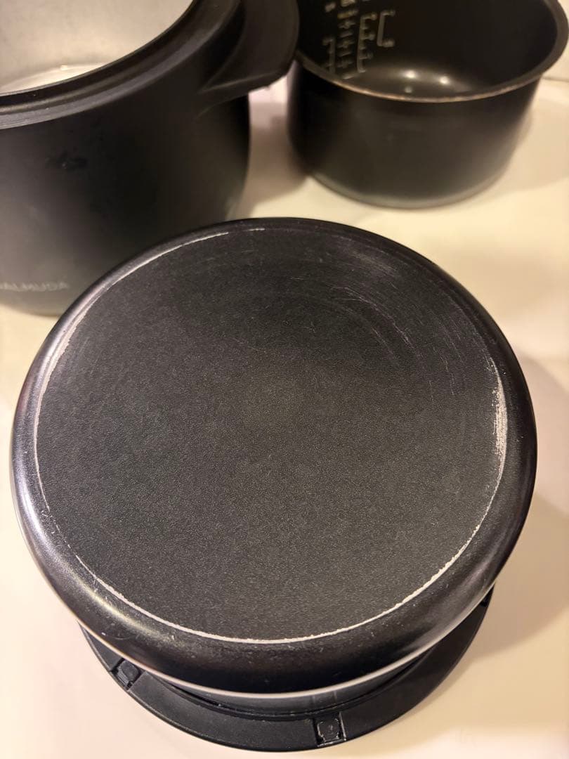 BALMUDA K03A-BK 3合炊き炊飯器