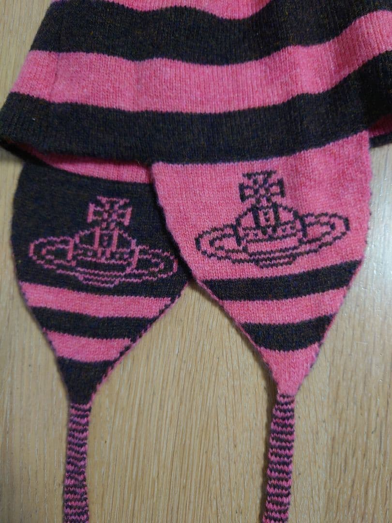 Vivienne Westwood ヴィヴィアンウエストウッド ニット帽 耳あて