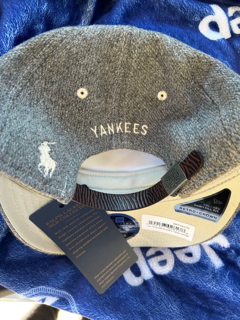 Polo Ralph Lauren ヤンキース ウールブレンド キャップ