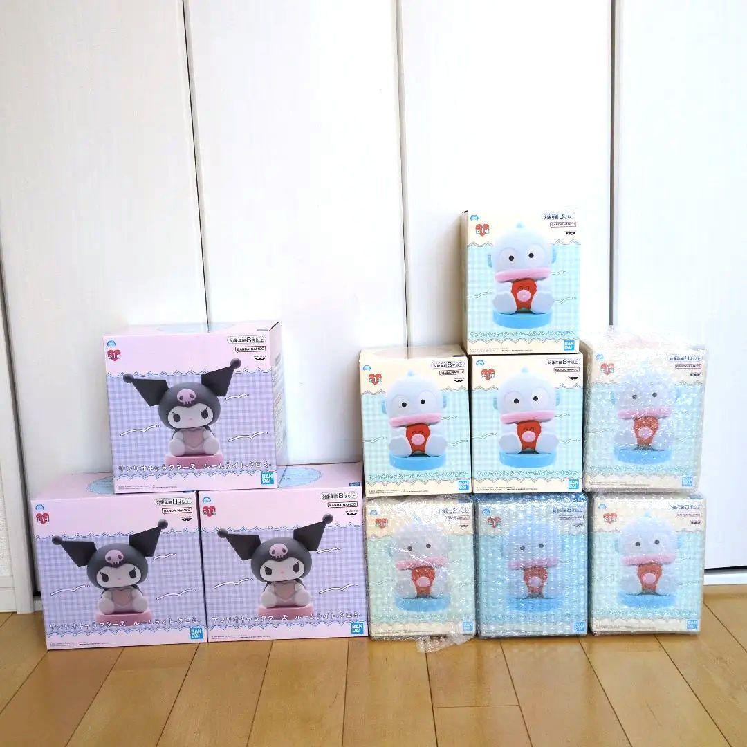 超得！サンリオルームライトクロミ×3、ハンギョドン×7 合計10点で販売！