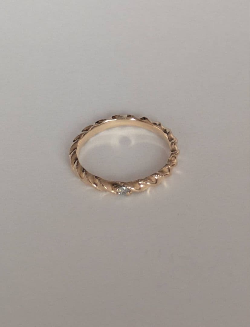 アガット（agete）ピンキーリング