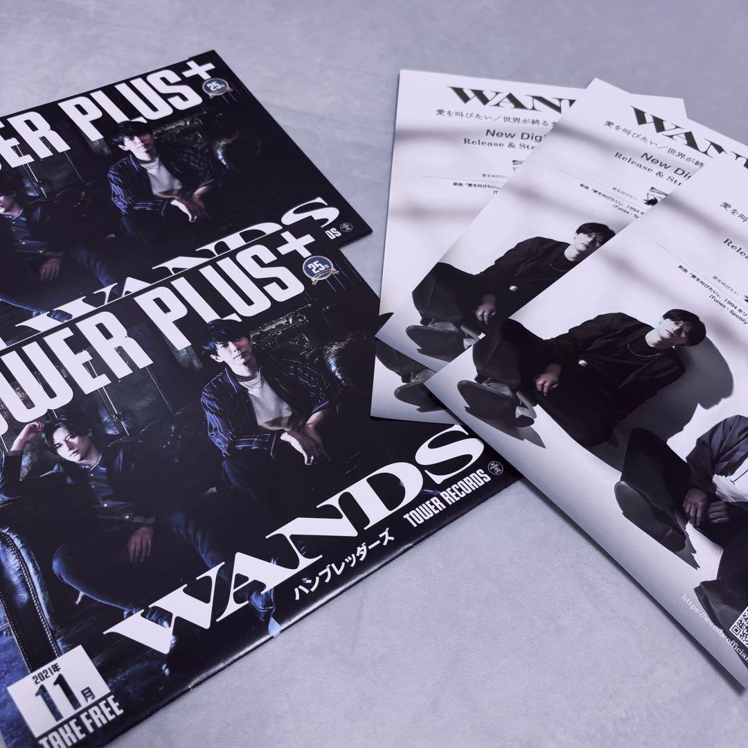 WANDS 会報 2〜5 クリアファイル ポスト カード ポスカ フライヤー