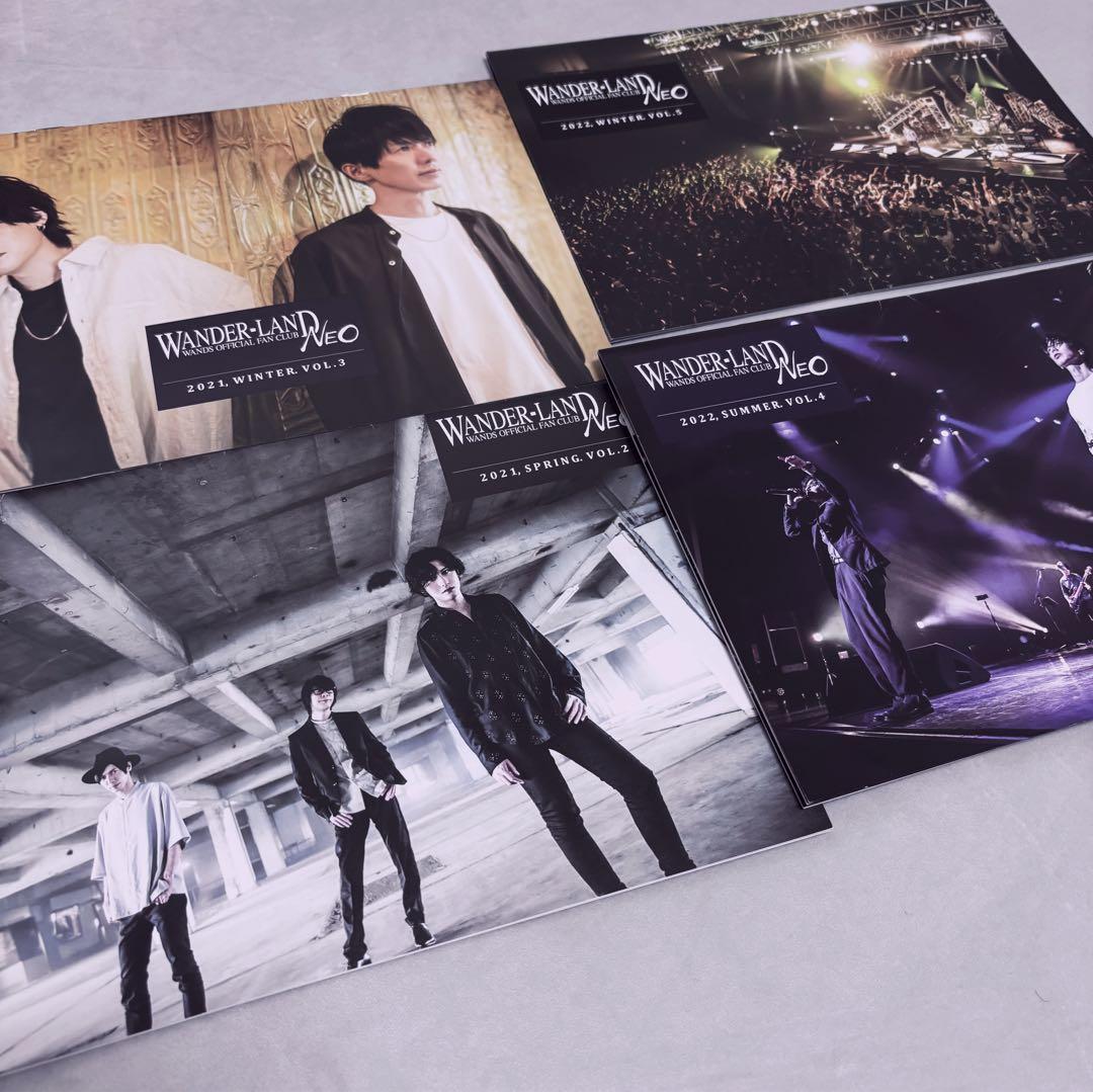 WANDS 会報 2〜5 クリアファイル ポスト カード ポスカ フライヤー