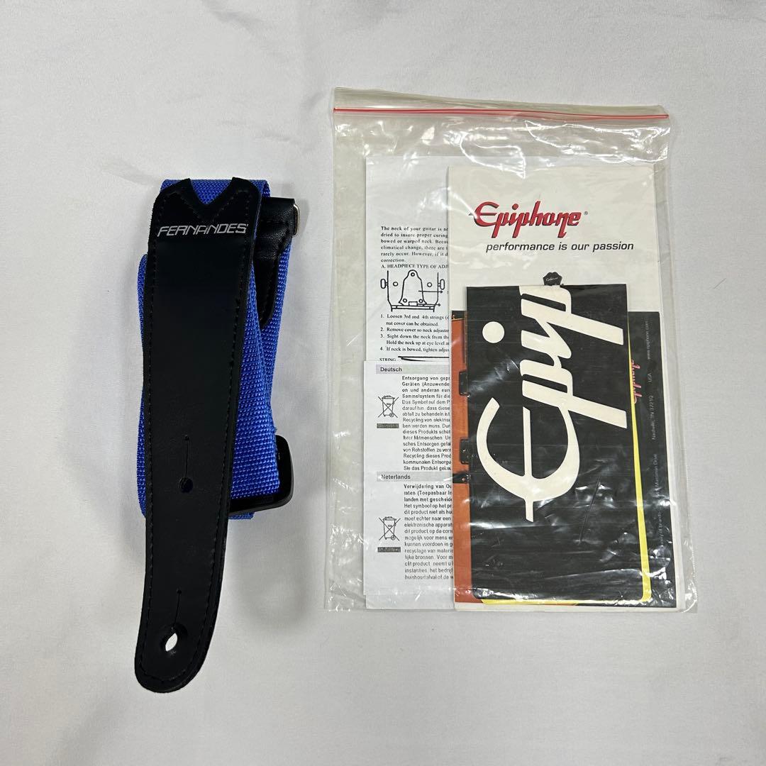 【極美品】 Epiphone エピフォン レスポールジュニア 純正ケース付き