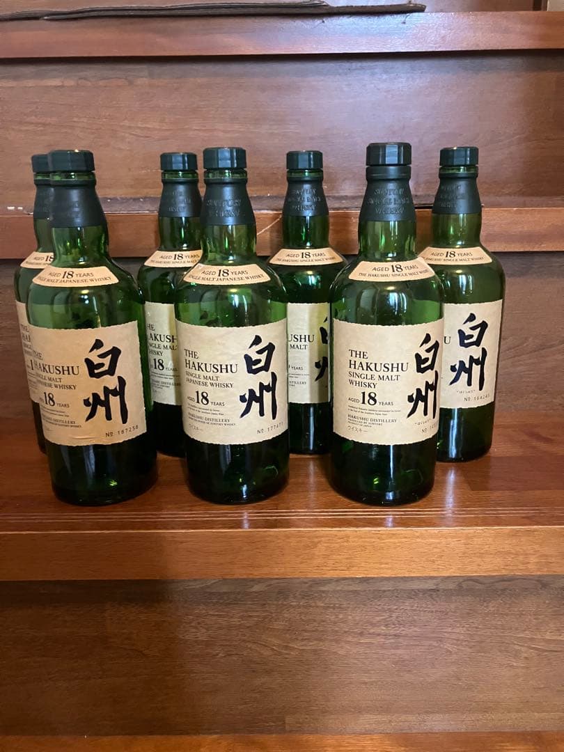 白州 18年 空き瓶 空瓶