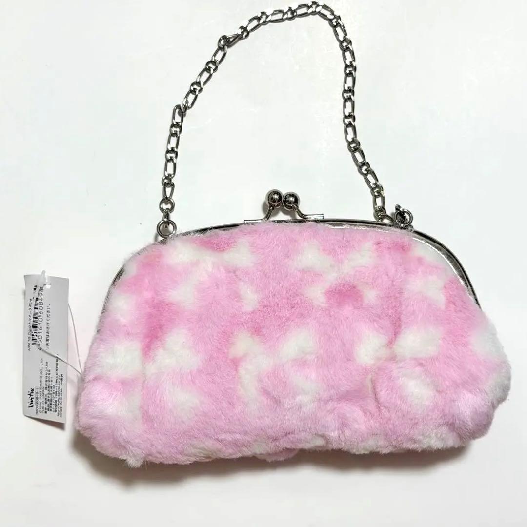 サンリオ リトルツインスターズ vivitix ワレットファーリボン がま口