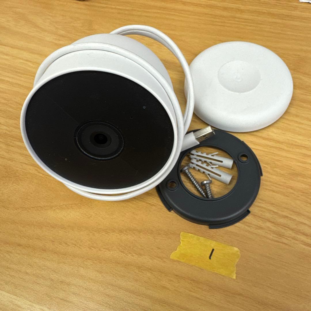Google Nest Cam スマートカメラ 屋内屋外対応 バッテリー式(1)