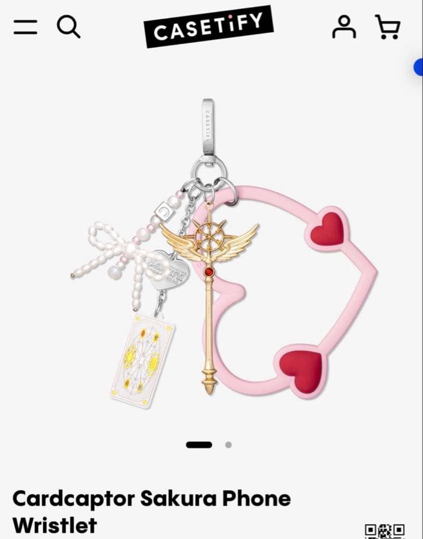 CASETiFY カードキャプターさくら　スマホストラップ