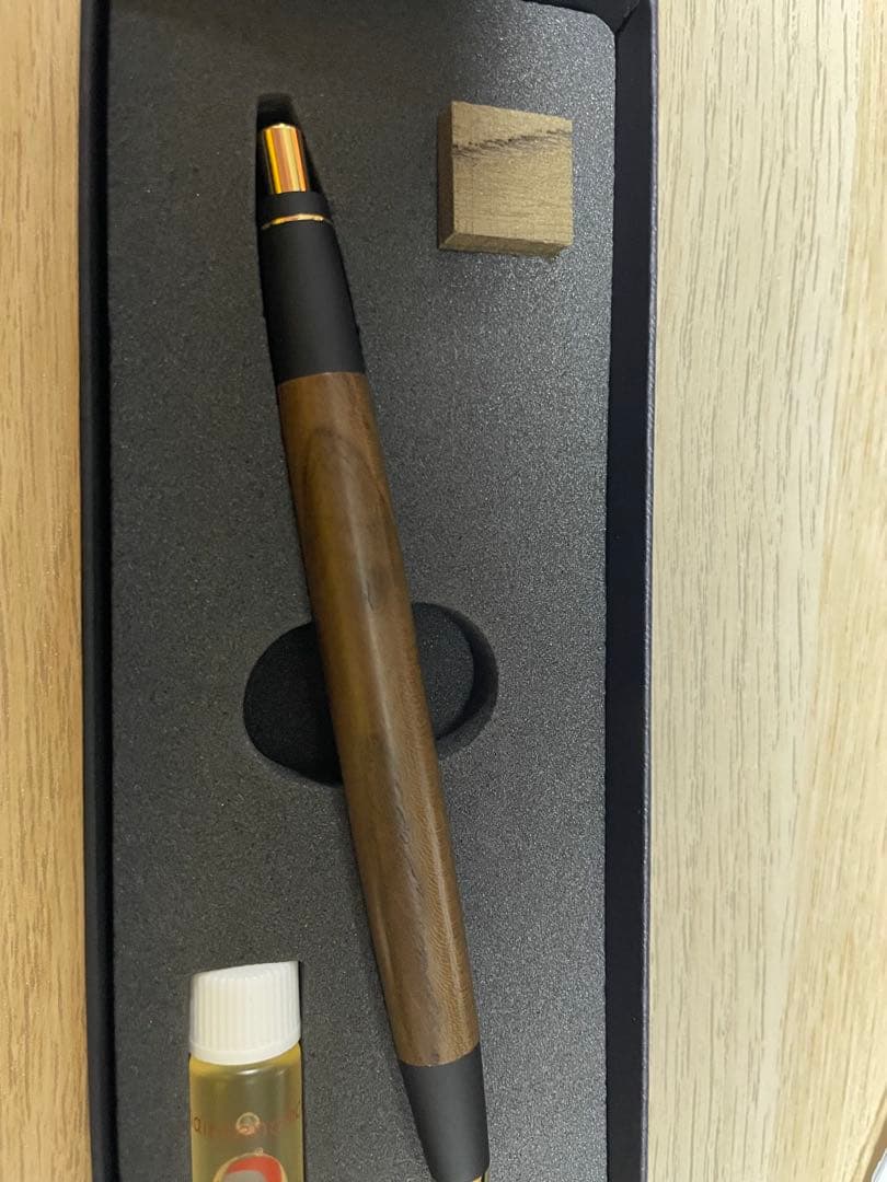 野原工芸　神代欅　シャープペンシル　ゴールド