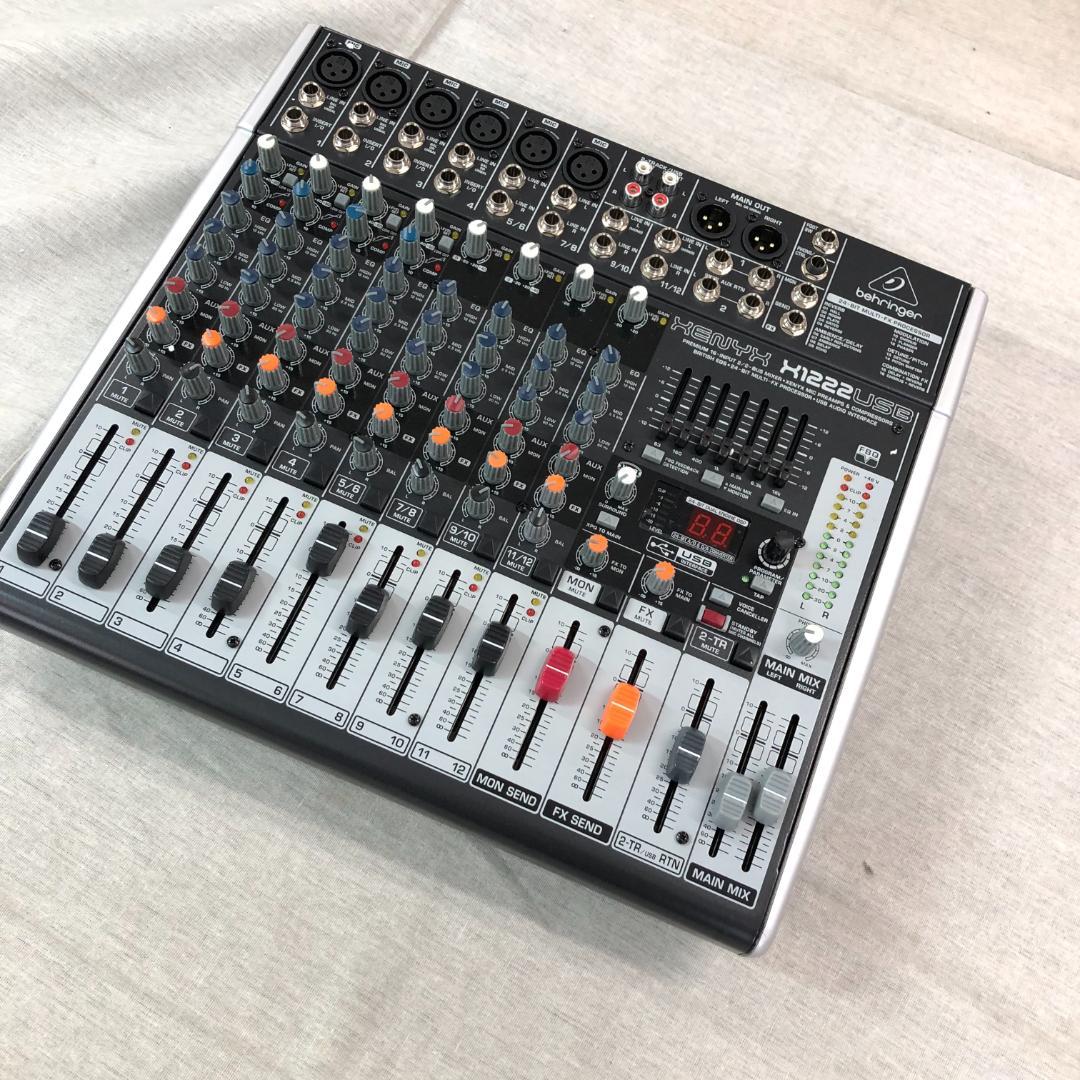 T*o様 Behringer アナログミキサー　XENYX X1222USB