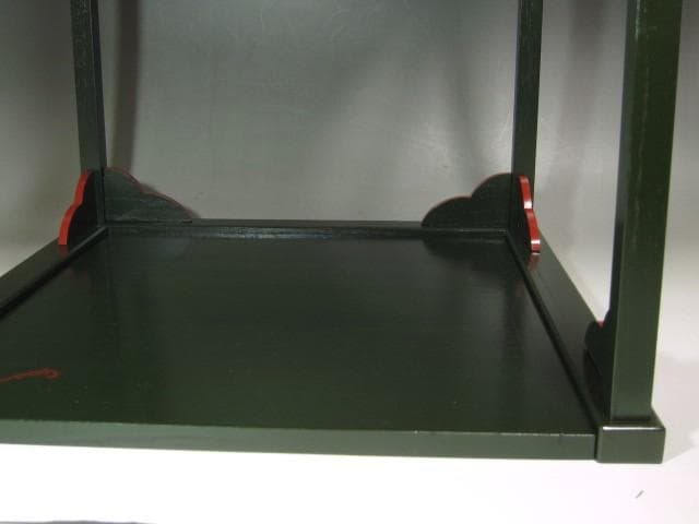 【セール】★　駒沢利斎　糸巻棚　表千家　十三代　即中斎の花押★x517