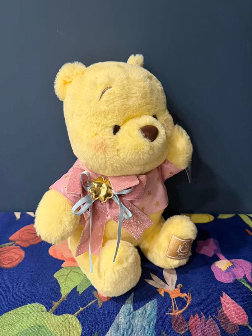 上海ディズニーストア正規品10周年ぷーさんぬいぐるみ