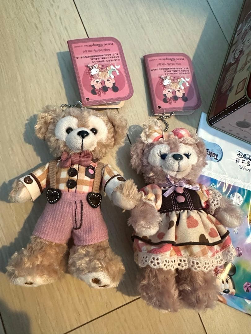 新品未使用品 バレンタイン限定 ダッフィー&シェリーメイ