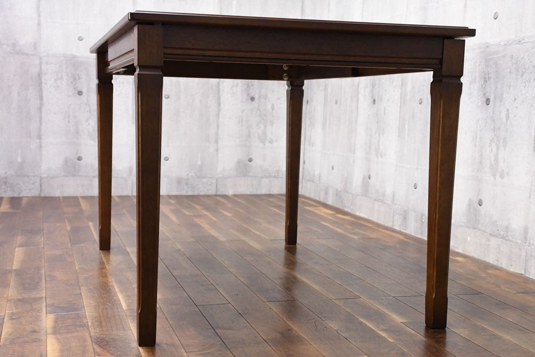 EGC73 マルニ木工 地中海 片バタ式ダイニングテーブル 15万 伸長式