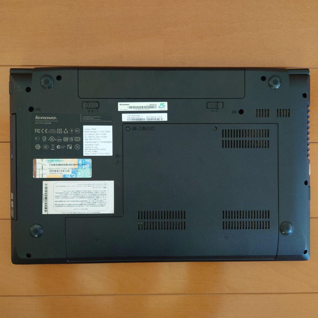 設定済✨️レノボノート✨️Lenovo B590ブラック✨️Win11＆オフィス