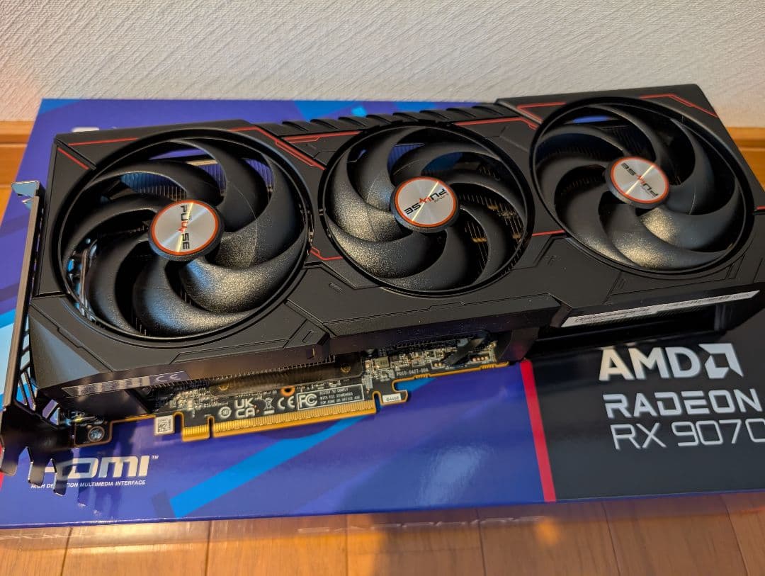 [美品]Sapphire Pulse Radeon RX 9070 XT