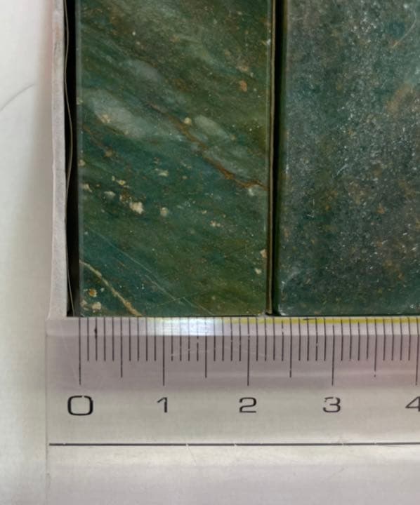 【希少】広東緑2.3cm角 篆刻用印材10本セット