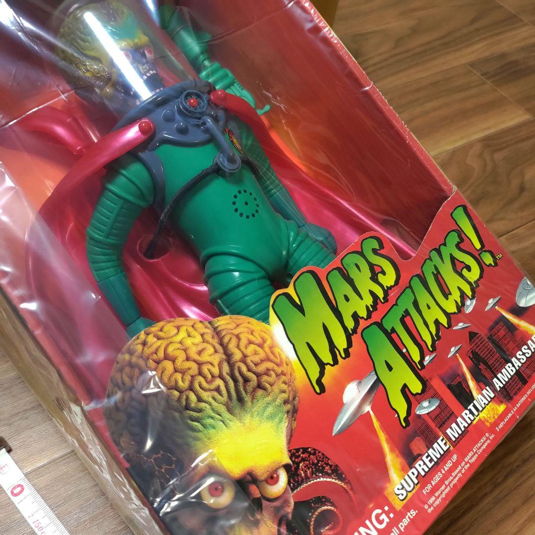 レア 新品 マーズアタックス マーシャンリーダー トーキング フィギュア