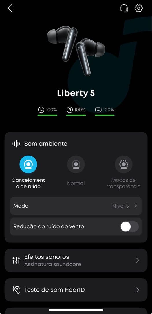 Liberty 5 ワイヤレスイヤホン ブラック