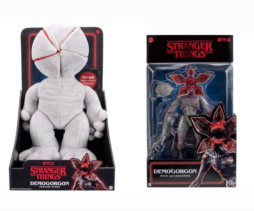 ストレンジャーシングス 「サウンドぬいぐるみ」「コレクションフィギュア」セット