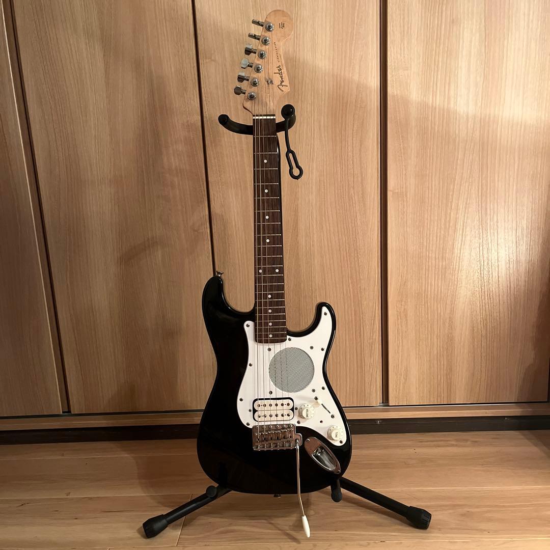 Fender Stratocaster ブラックエレキギター　ミニギター