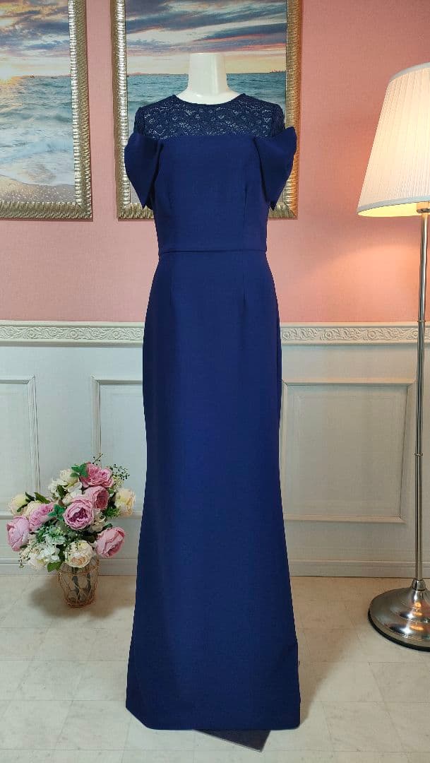 JS Collection　リボンロングドレス