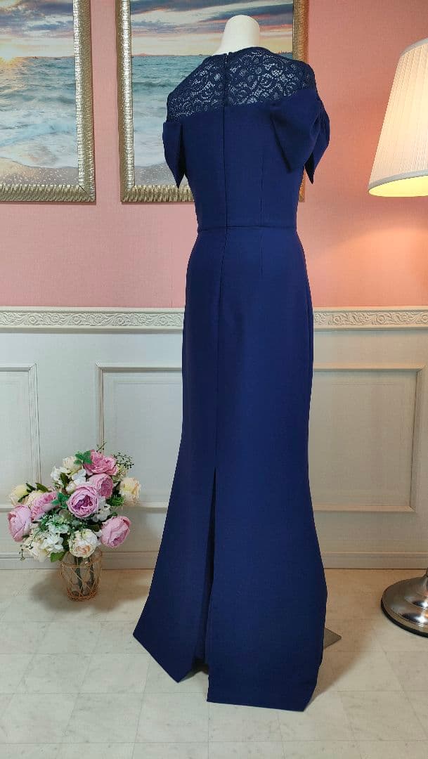 JS Collection　リボンロングドレス