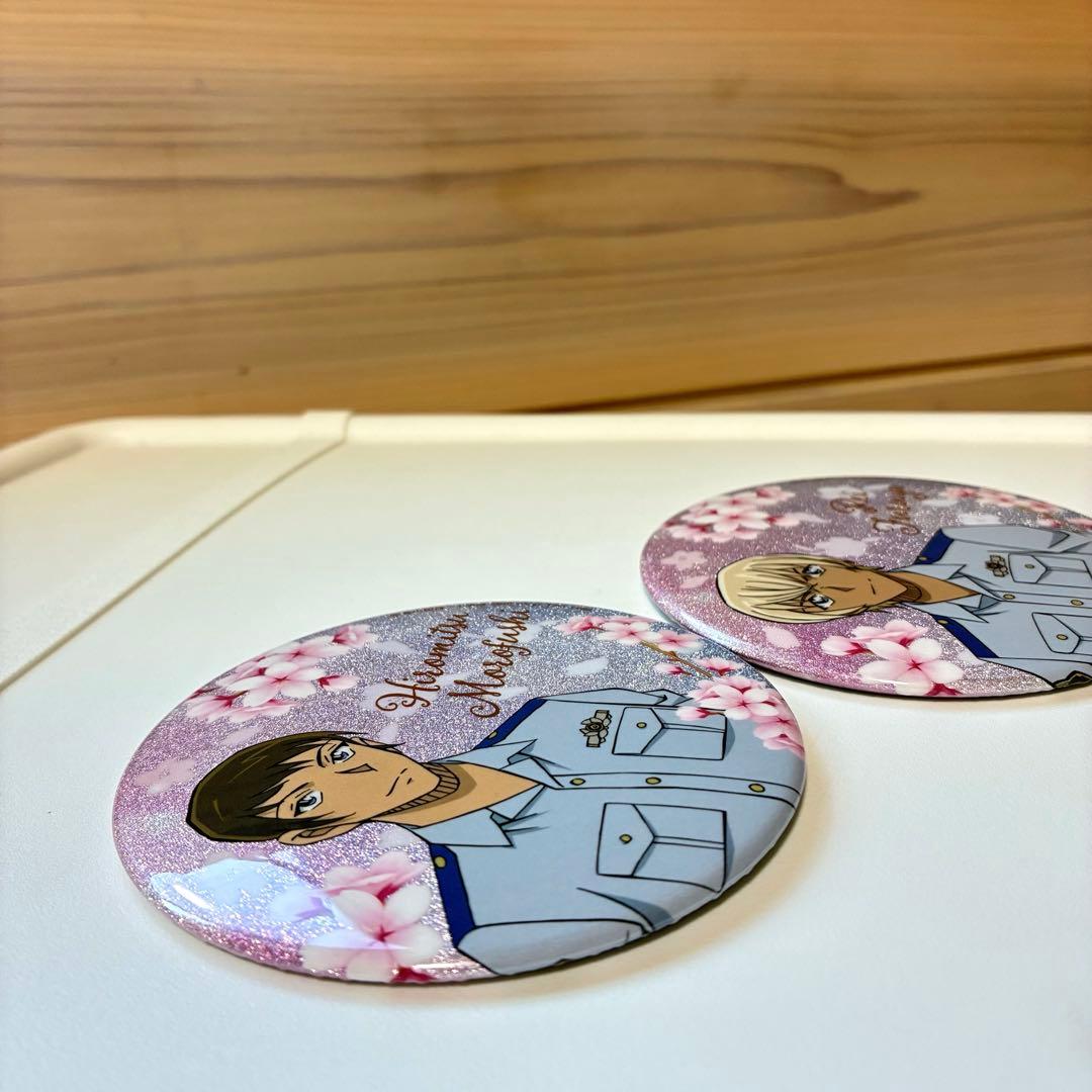 名探偵コナン★おおきなきらきらランダム缶バッジ★SAKURA★諸伏景光★安室透