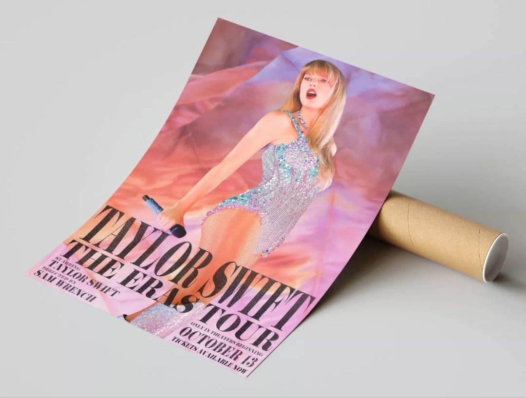 ミュージシャン Taylor Swift 2023 The Eras Tour poster
