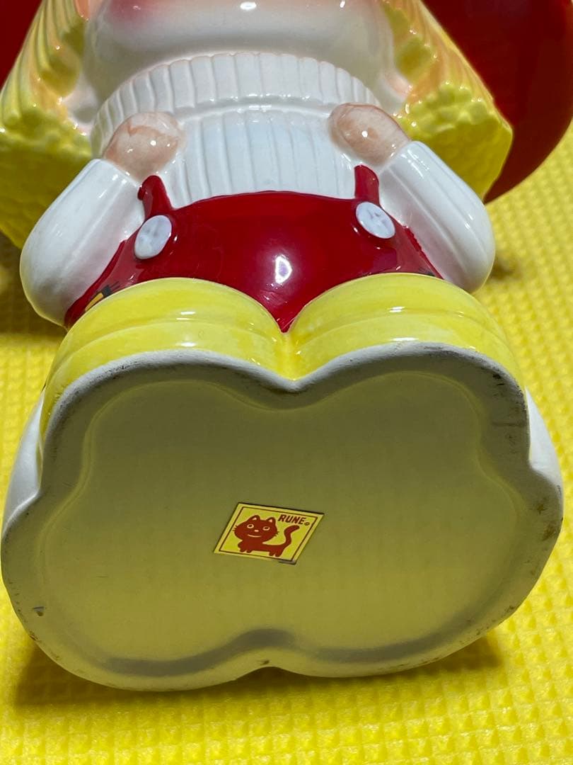 内藤ルネ　ジャッキー　靴ベラ入れ　珍品　レア　昭和レトロ　陶器　置物　備品