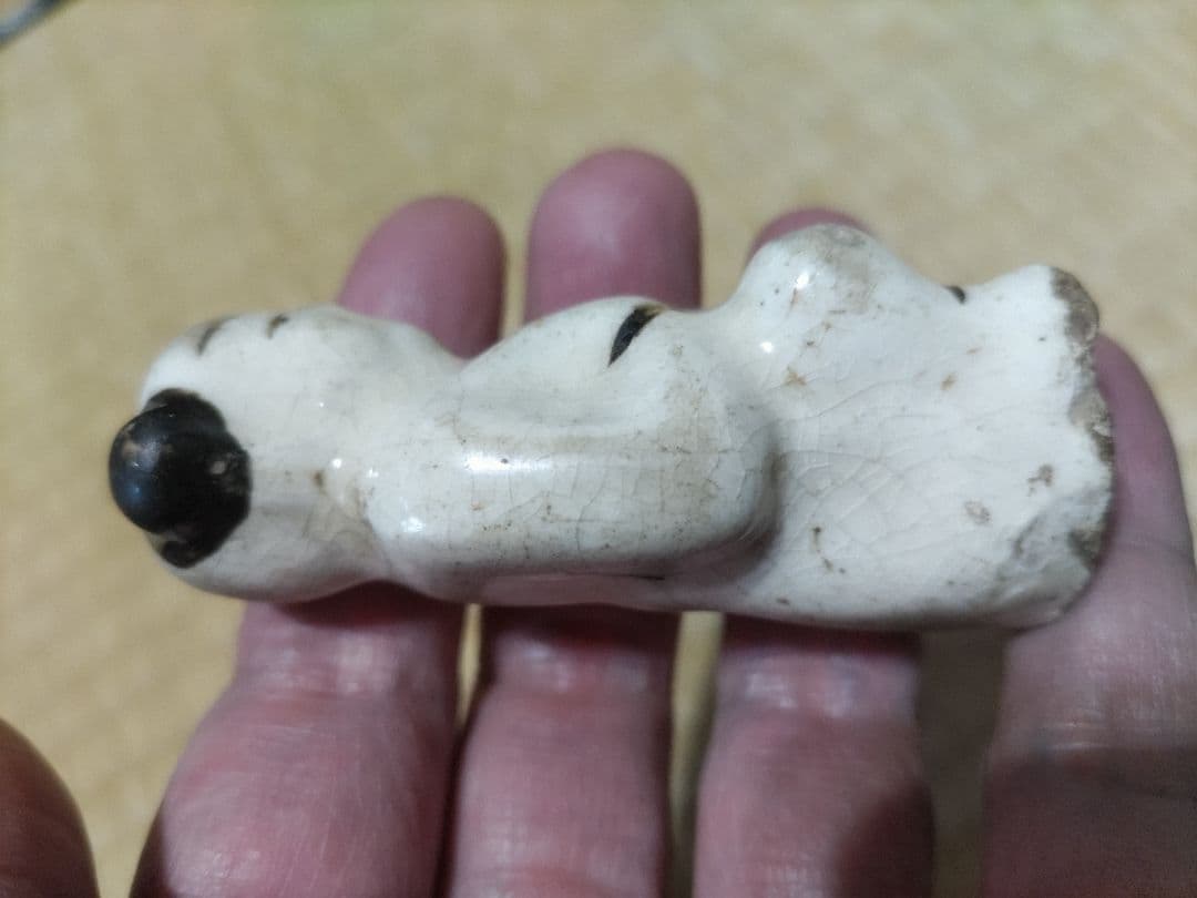 中国　· 磁州窯　唐子　人形　宋