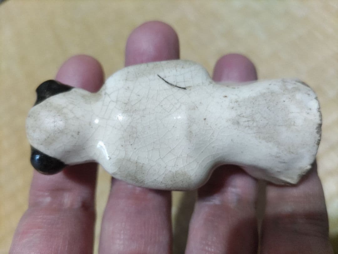 中国　· 磁州窯　唐子　人形　宋