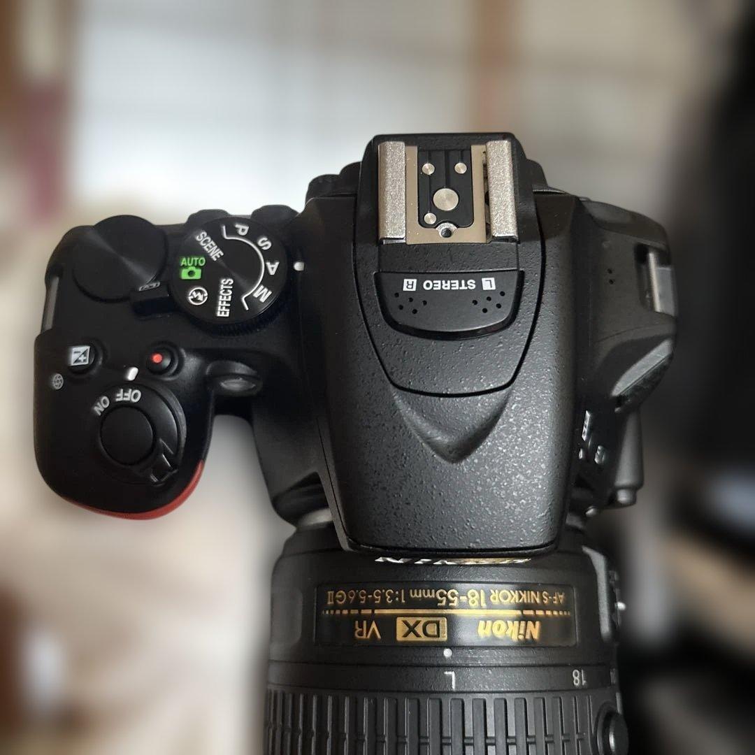 Nikon D5500 AF-S 18-55 VR Ⅱ ズームキット レンズ3点