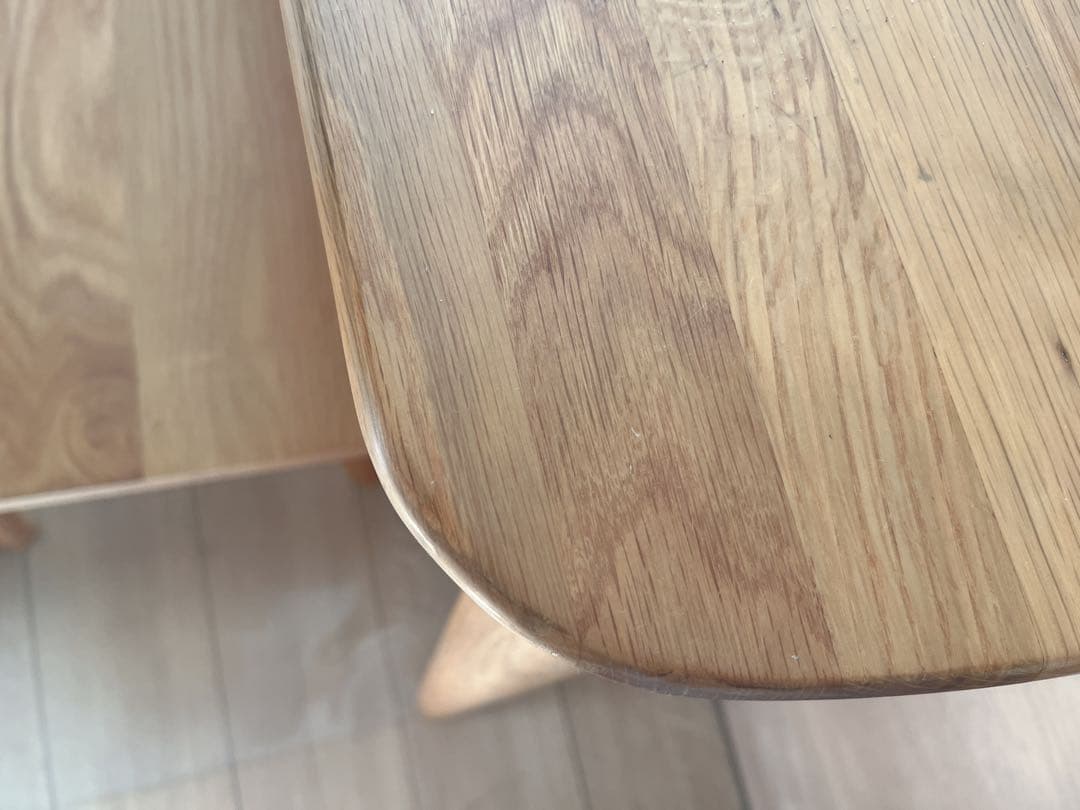 ダイニングテーブル　木目　幅180cm