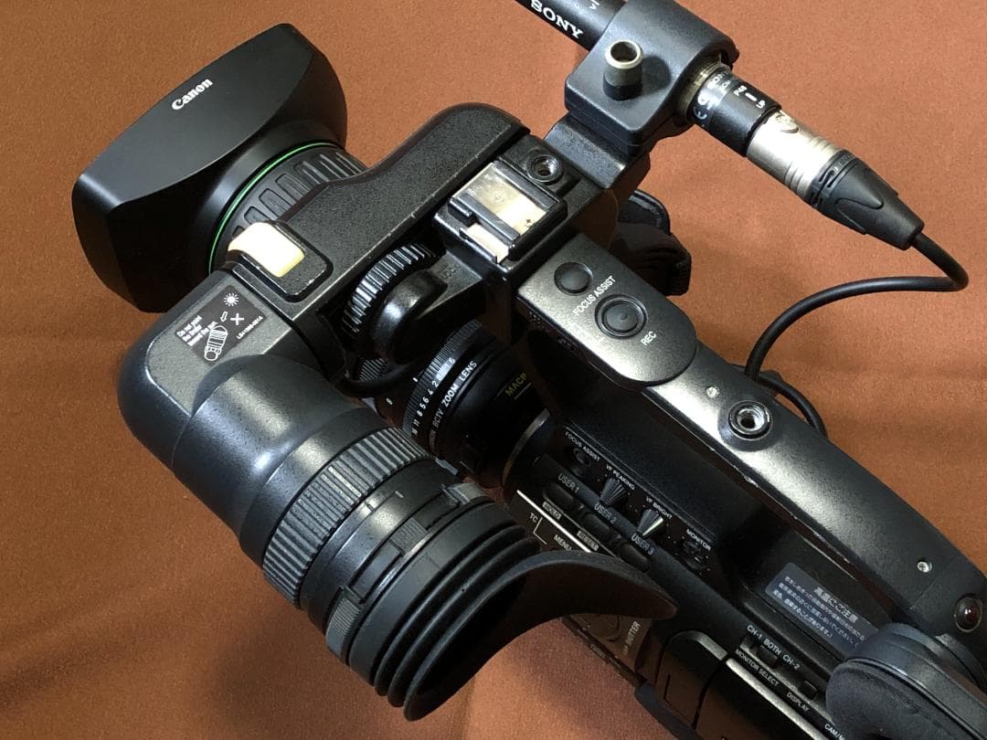 【訳あり特価】難あるもまだまだ使えるJVC HM-700（S×Sレコーダー付）②