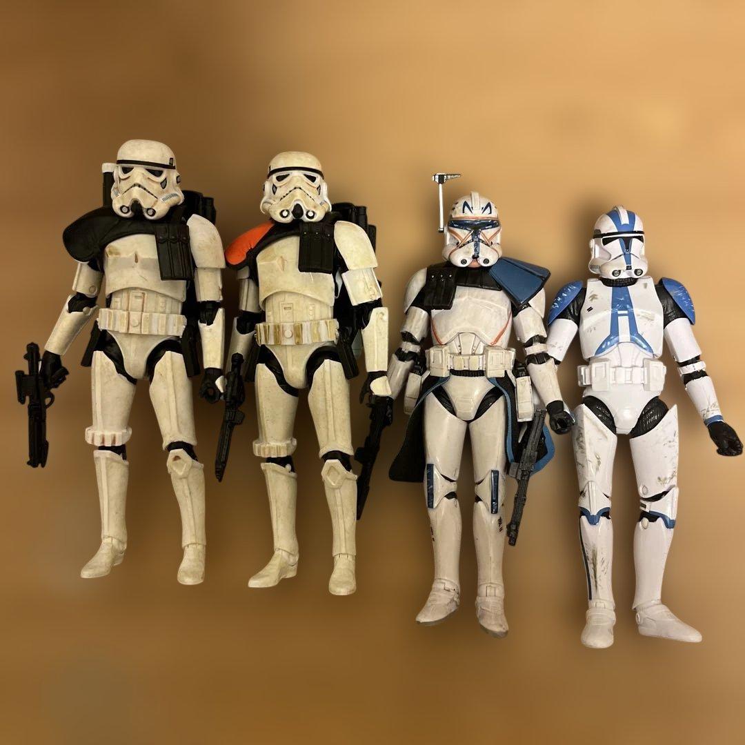 スターウォーズ　ブラックシリーズ　トルーパー　まとめて