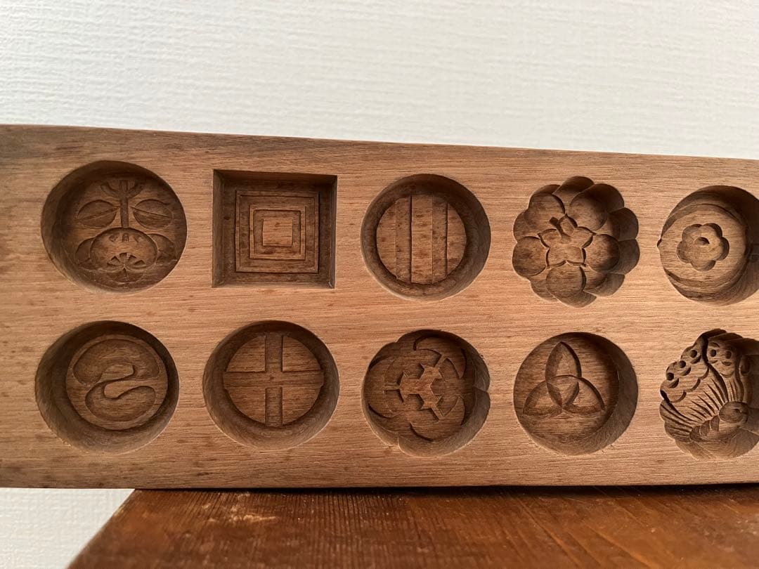 【和菓子 木型 雀蝶花大 NO.59】