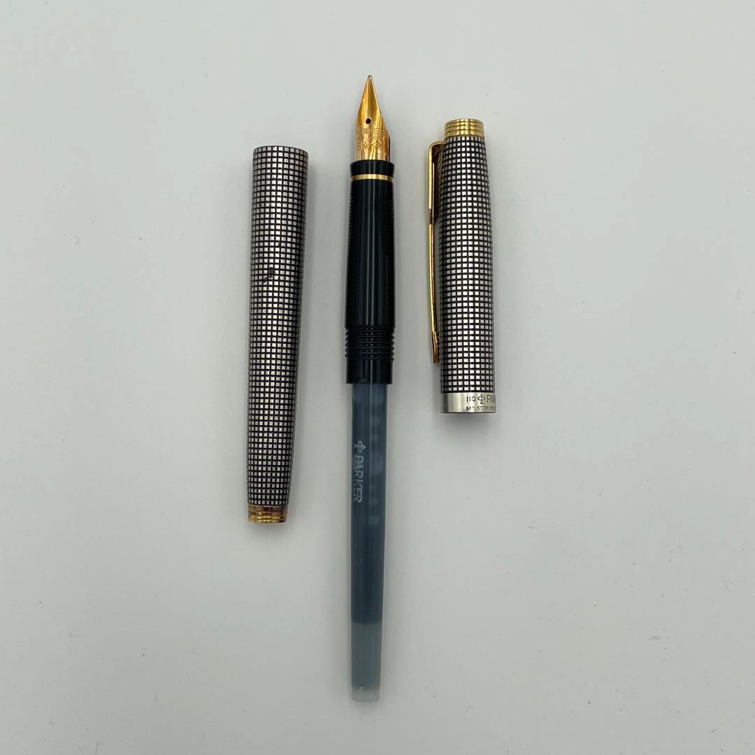 PARKER パーカー 万年筆 ブラック 18K 750 SV925